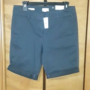 Loft Bermuda roll shorts